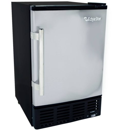 EdgeStar IB120SS Ice Cube Maker – 15×22 – Stainless Steel/Black