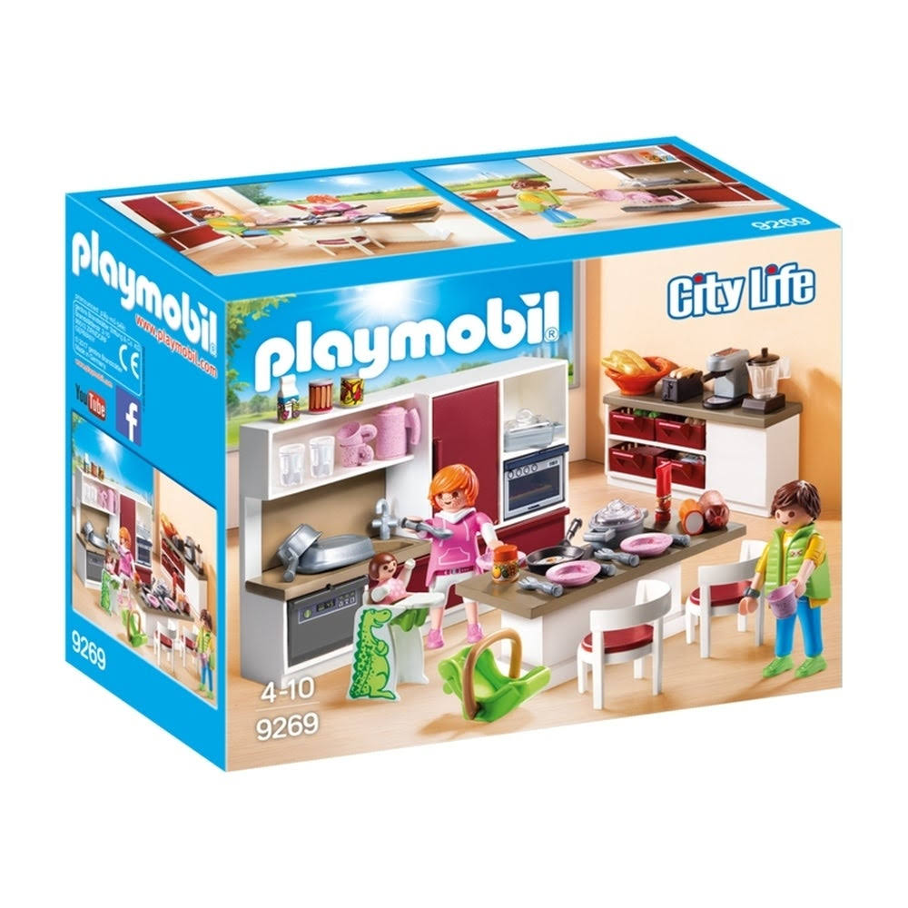 Playmobil Creative Kids Modern House Mega Toys Kit Indoor Games - Image 5
