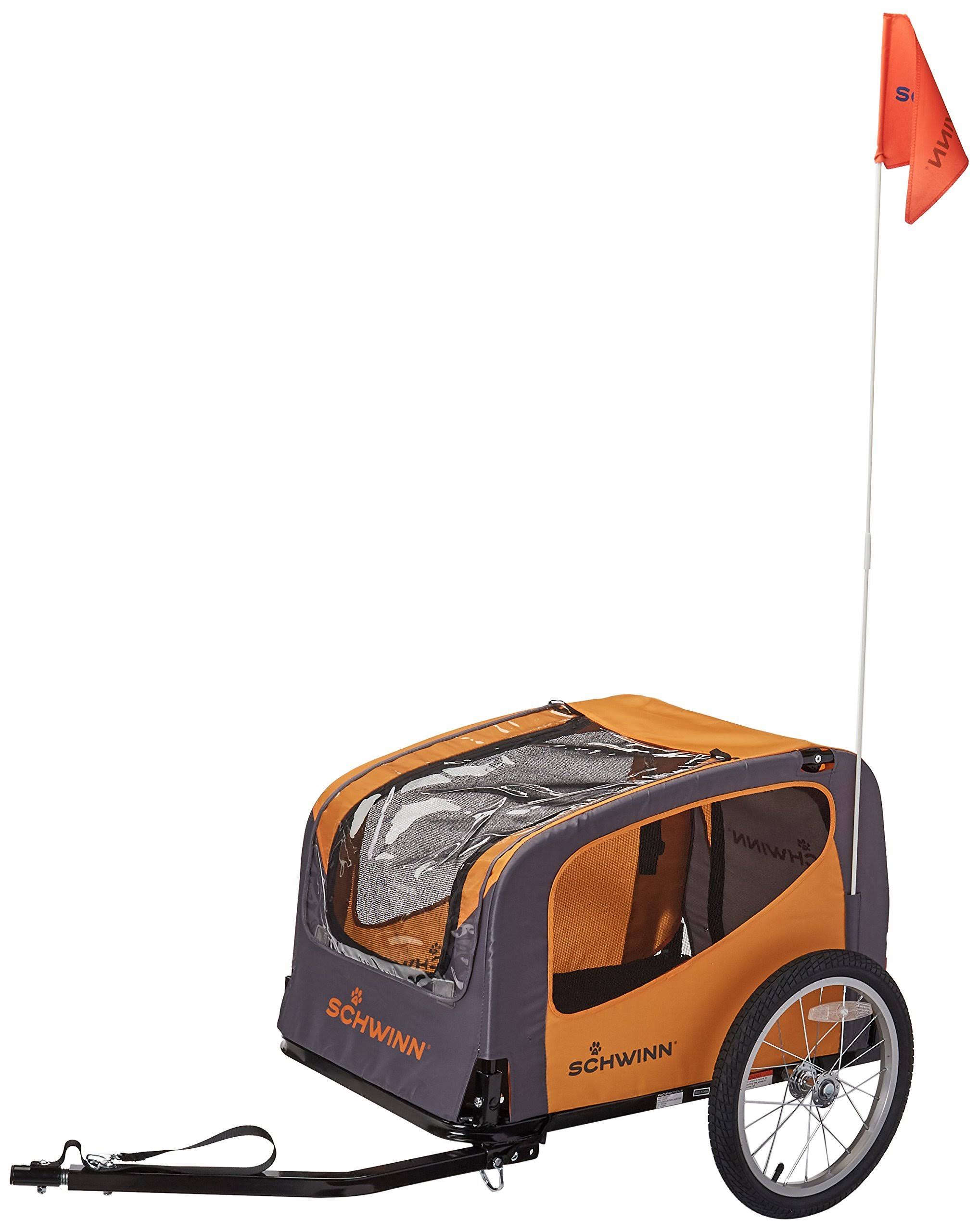 Schwinn Rascal Bike Pet Trailer Orange
