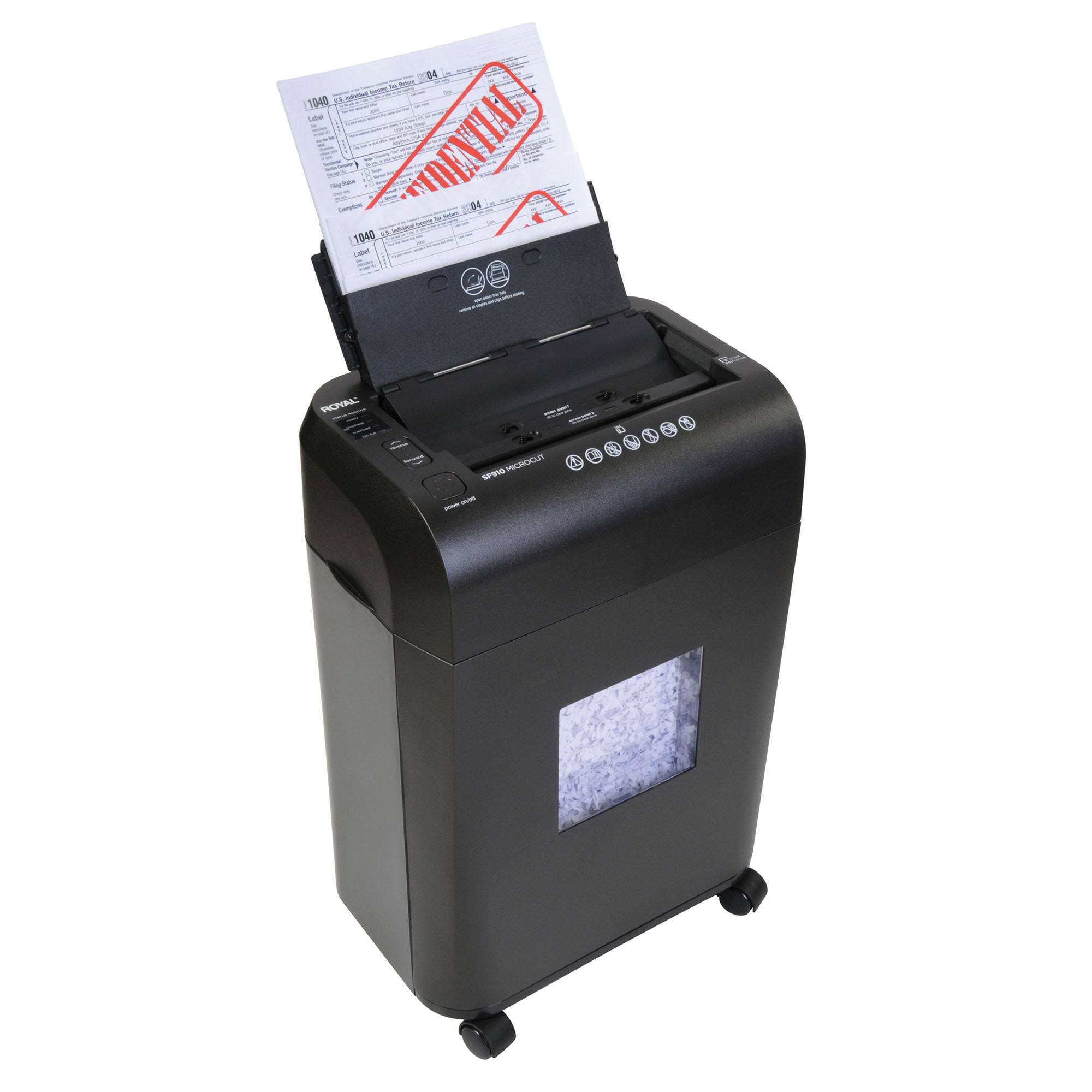 Royal Sf-910 100-Sheet Autofeed Microcut Shredder