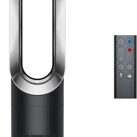 Dyson AM09 Hot + Cool Ceramic Fan Heater – Black/Iron