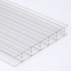 Lexan Thermoclear 48 in. x 72 in. x 16mm Clear Multiwall Polycarbonate Sheet 15942128