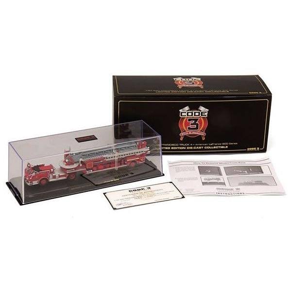 San Francisco Fire Truck 4 Alf 900 Series 1/64 Diecast Car Model by Code 3 - Image 3